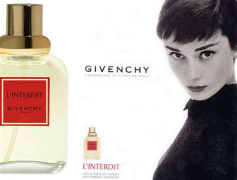 l interdit givenchy audrey hepburn|givenchy fragrance.